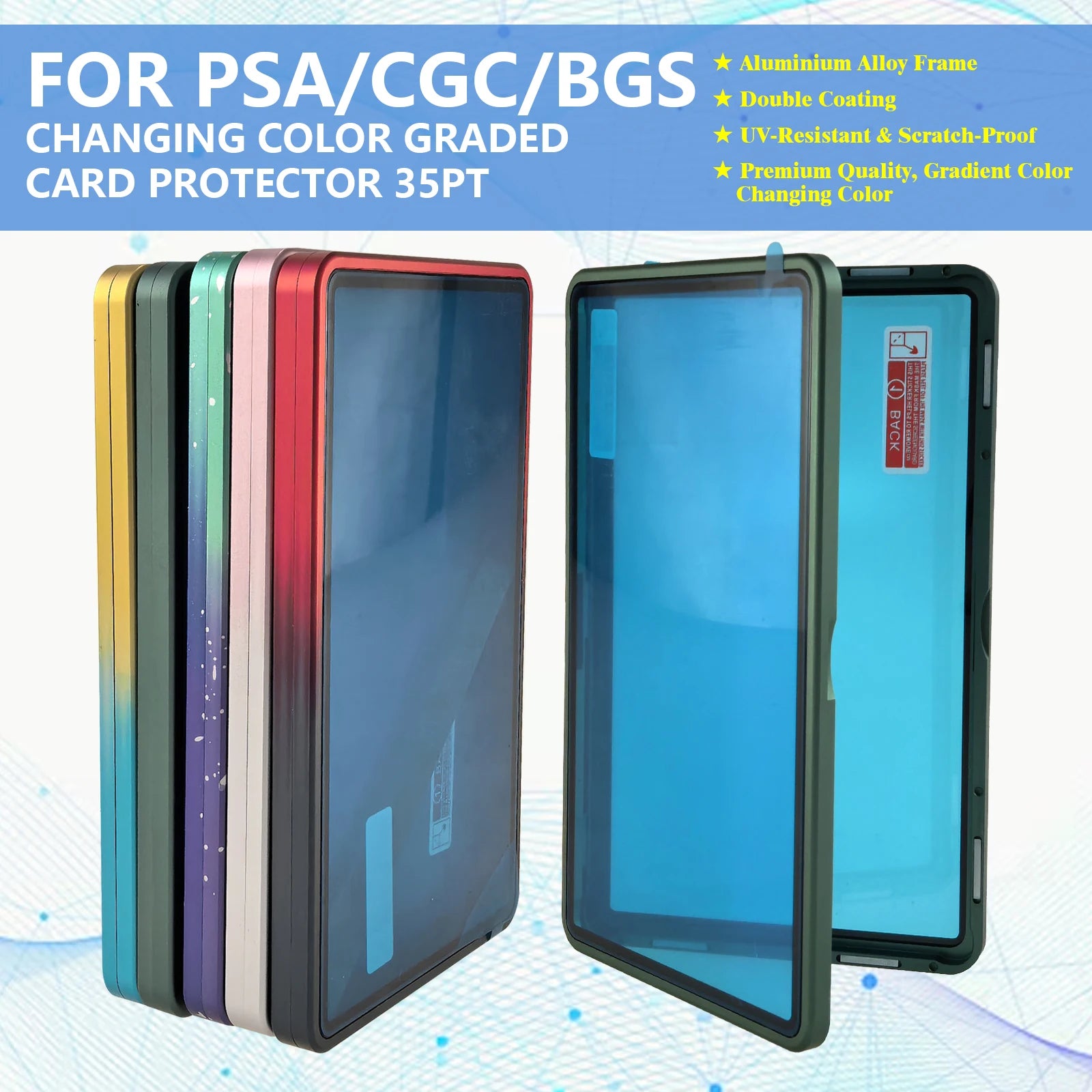 Gradient Card Protector Case
